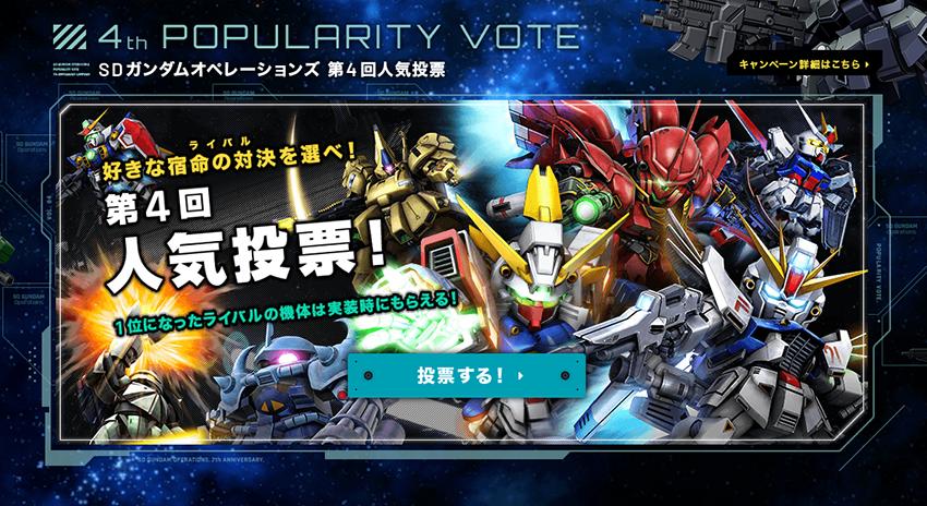 ７周年記念キャンペーン を開催 Sdガンダムオペレーションズ Gundam Perfect Games Gpg