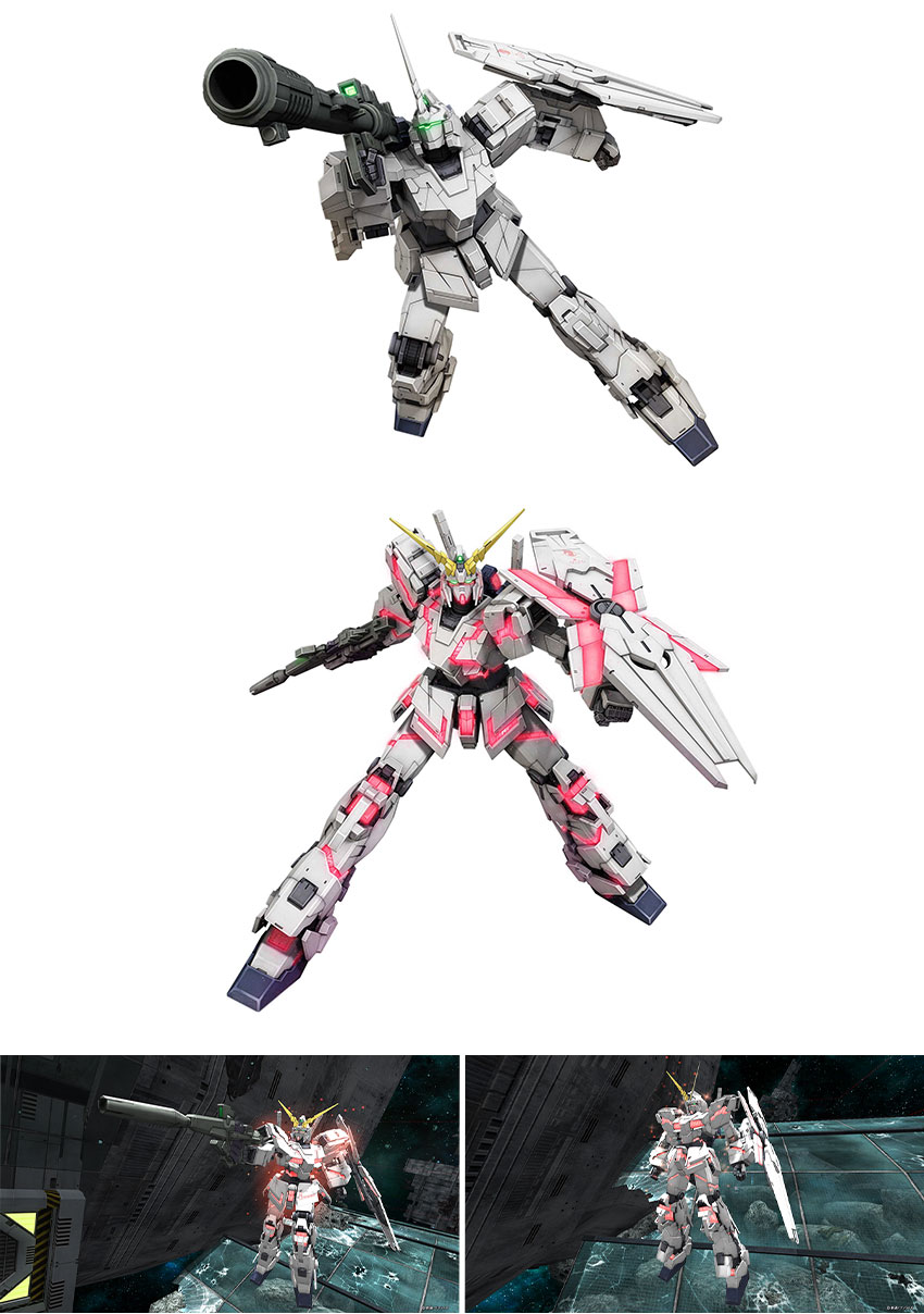 Amazon.com: BANDAI Hobby 1/144 HGUC Zeta Plus Gundam Unicorn