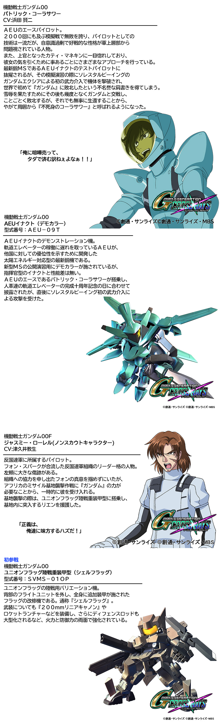 Sdガンダム ジージェネレーション クロスレイズ 原作の物語を追体験する シチュエーションツアー などの最新情報を紹介 Sdガンダム ジージェネレーション クロスレイズ Gundam Perfect Games Gpg