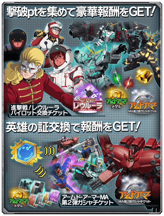 ガンダムエリアウォーズ 攻略データベース Gundam Perfect Games Gpg